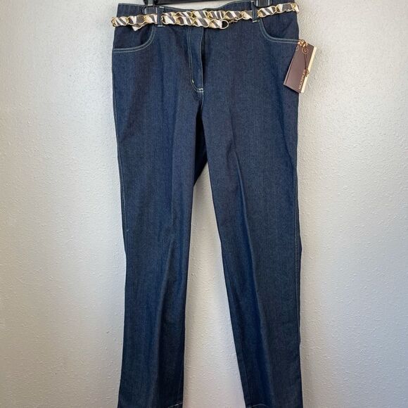 NWT Multiples Matching Denim Jacket & Pants Size L - Picture 10 of 16